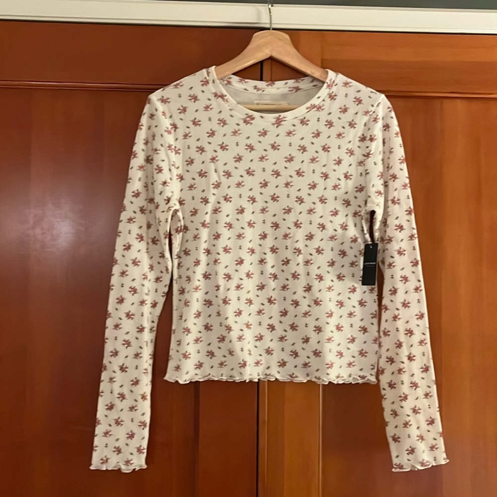 Lucky Brand floral thermal top